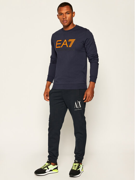 EA7 Emporio Armani Džemperis 6HPM60 PJ05Z 1554 Tamsiai mėlyna Regular Fit •  Modivo.lt