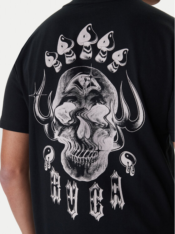 RVCA RVCA T-shirt All Seeing EVYZT00276 Crna Regular Fit