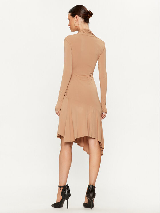 PINKO Pinko Abito da cocktail Babar 102488 A1BQ Beige Slim Fit