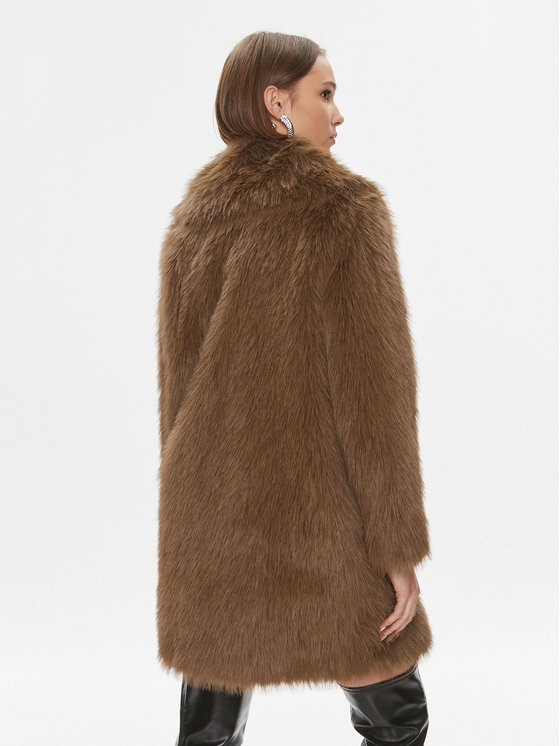 PINKO Pinko Krzno Cattivik 102001 A18D Smeđa Regular Fit