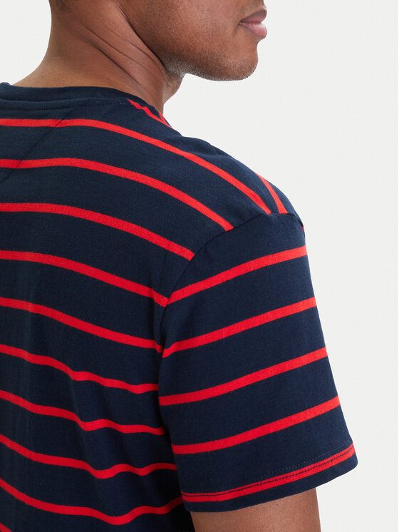 Tommy Jeans Tommy Jeans Tričko DM0DM22544 Tmavomodrá Regular Fit