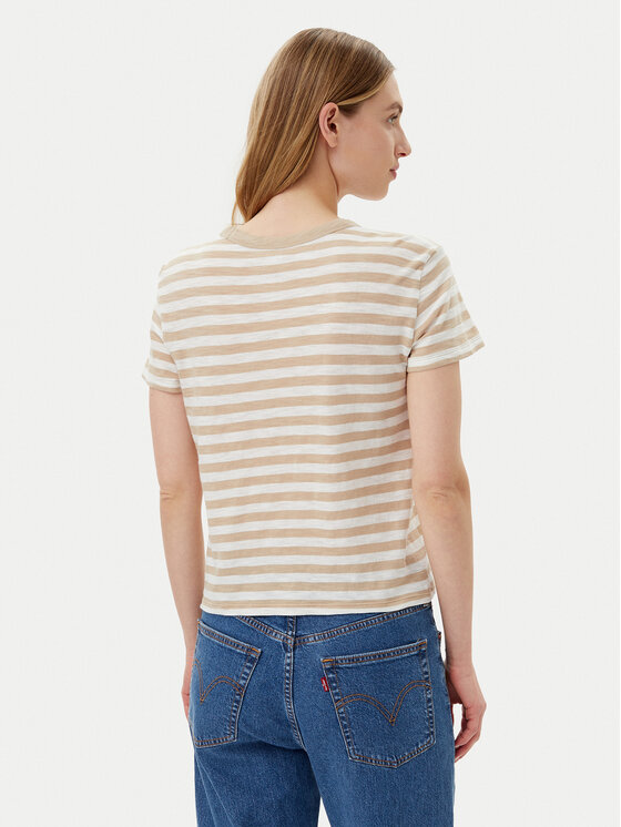 Gap Gap T-krekls 723661-01 Bēšs Regular Fit