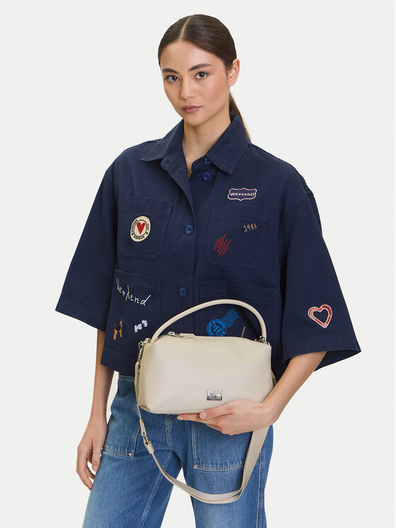 Tommy Jeans Tommy Jeans Τσάντα Tjw American Cool Shoulder Bag AW0AW17531 Μπεζ