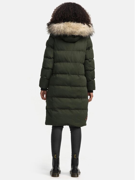 Marikoo Marikoo Kurtka zimowa Schneesternchen Zielony Regular Fit