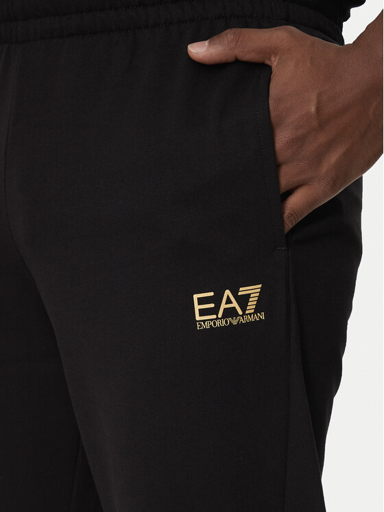 EA7 Emporio Armani EA7 Emporio Armani Teplákové kalhoty 8NPP66 PJVRZ 0208 Černá Regular Fit