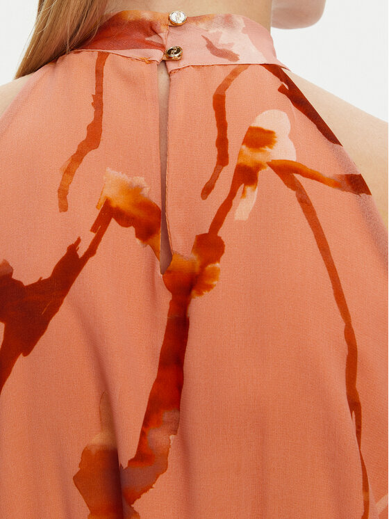 Artigli Artigli Večerní šaty ACAB001759 Oranžová Regular Fit