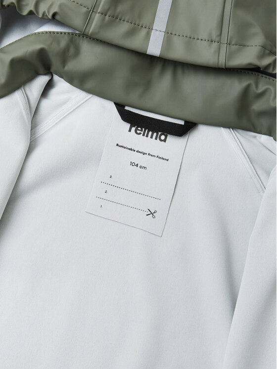Reima Reima Nepremokavá súprava Tihku5100021A Zelená Regular Fit