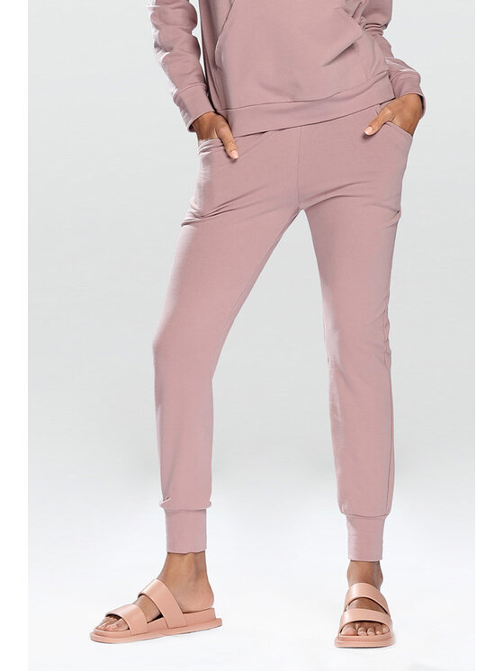 DKaren Sport DKaren Sport Spodnie dresowe Seattle Różowy Classic Fit