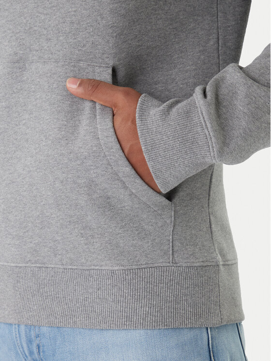 Calvin Klein Jeans Calvin Klein Jeans Džemperis ar kapuci J30J320934 Pelēks Regular Fit