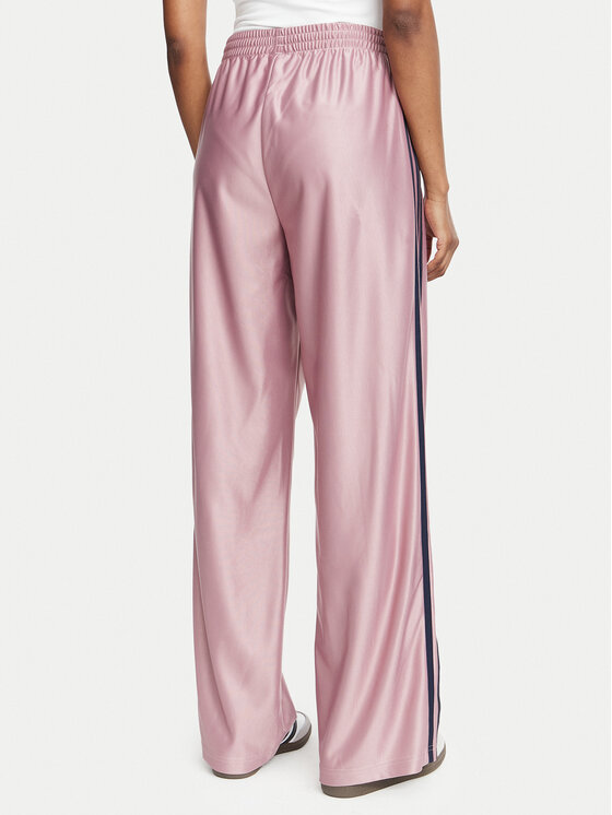 adidas adidas Donji dio trenerke Metallic Firebird Loose Track Pant KS9975 Ružičasta Relaxed Fit