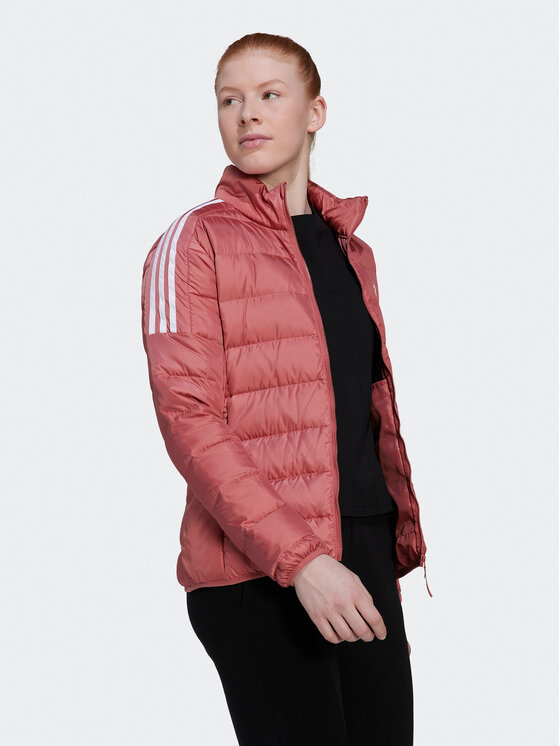 adidas adidas Puhovka Essentails Down HK4663 Rdeča Slim Fit