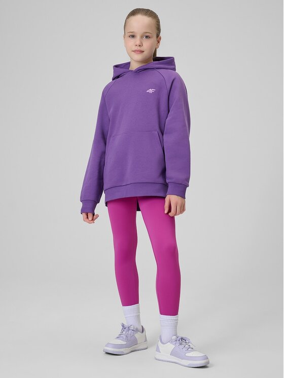 4F 4F Felpa 4FJRSS26TSWSF3040-50S Viola Loose Fit