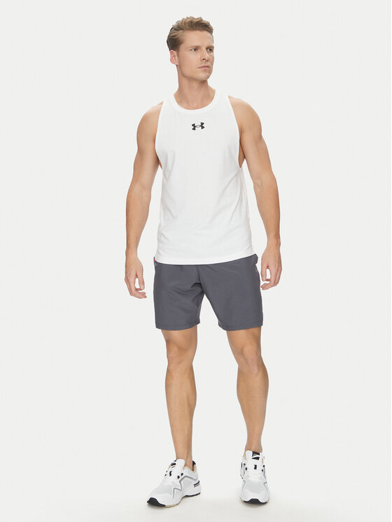 Under Armour Under Armour Tank top Zone 1361901 Bijela Loose Fit