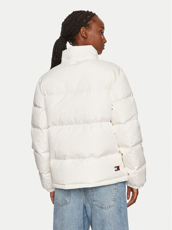 Tommy Jeans Tommy Jeans Kurtka puchowa Alaska DW0DW18610 Biały Regular Fit