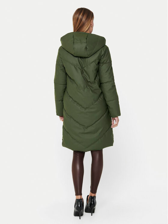 JDY JDY Geacă de iarnă 15217556 Verde Regular Fit