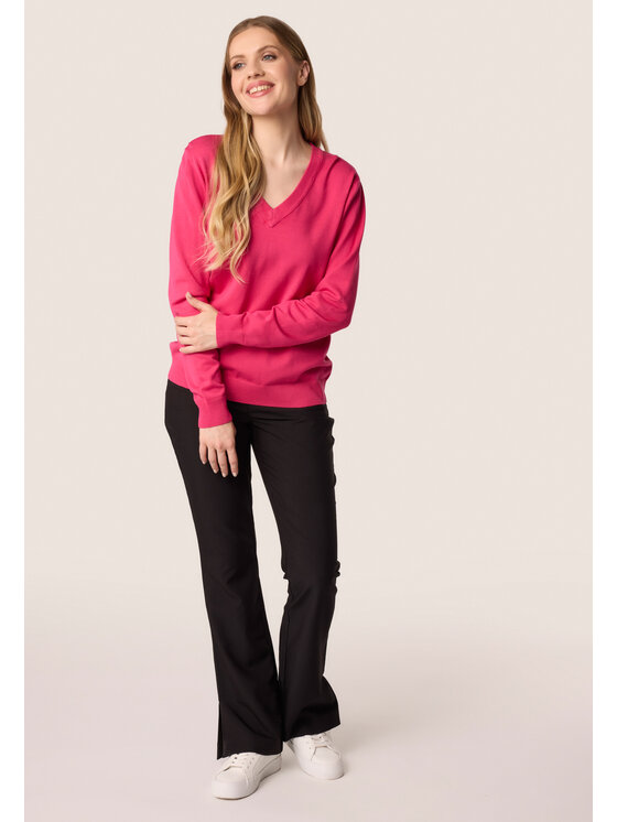 QUIOSQUE QUIOSQUE Svetr 6VF005 Růžová Regular Fit
