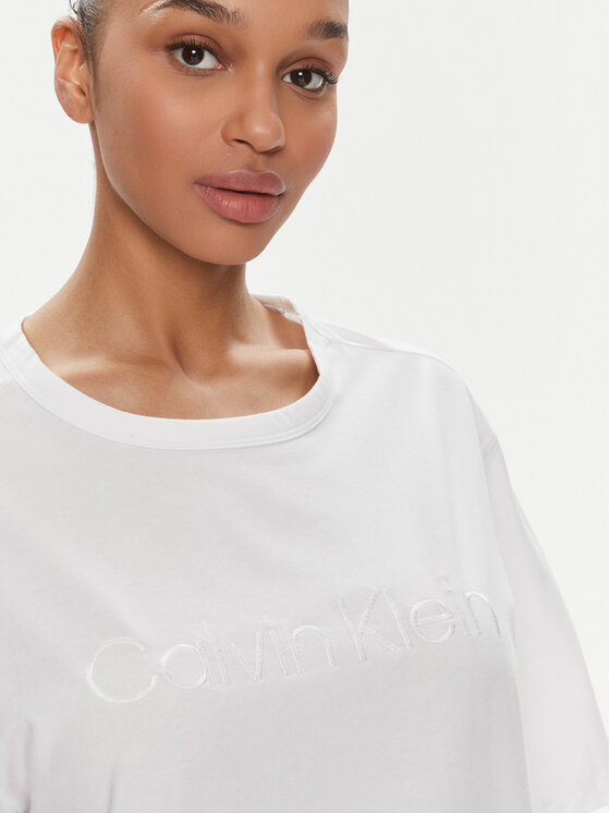 Calvin Klein Underwear Calvin Klein Underwear Pidžama 000QS7191E Bijela Regular Fit