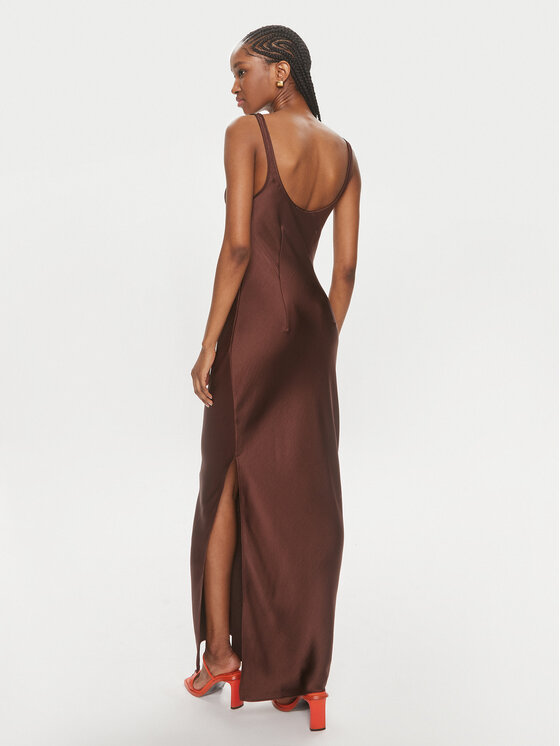 Samsøe Samsøe Samsøe Samsøe Kleid für den Alltag Sunna F23100173 Braun Regular Fit