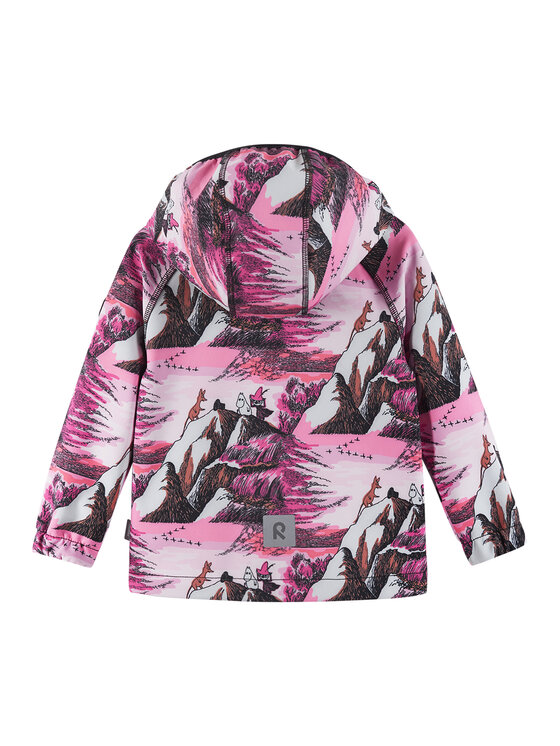 Reima Reima Softshell jakna Moomin Vantti 5100009E Šarena Regular Fit