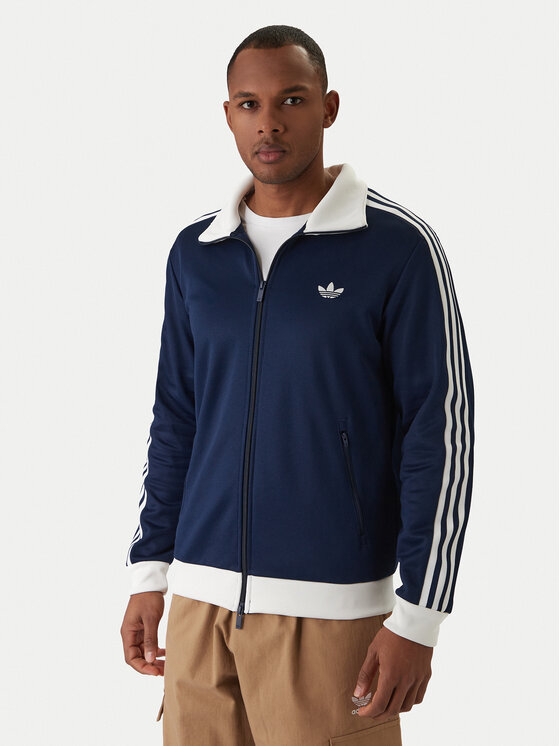 adidas adidas Pulóver adicolor Classic KE3526 Sötétkék Slim Fit