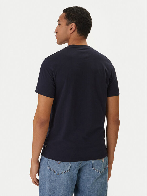 Guess Guess T-Shirt M6RI03 I3Z14 Tmavomodrá Regular Fit