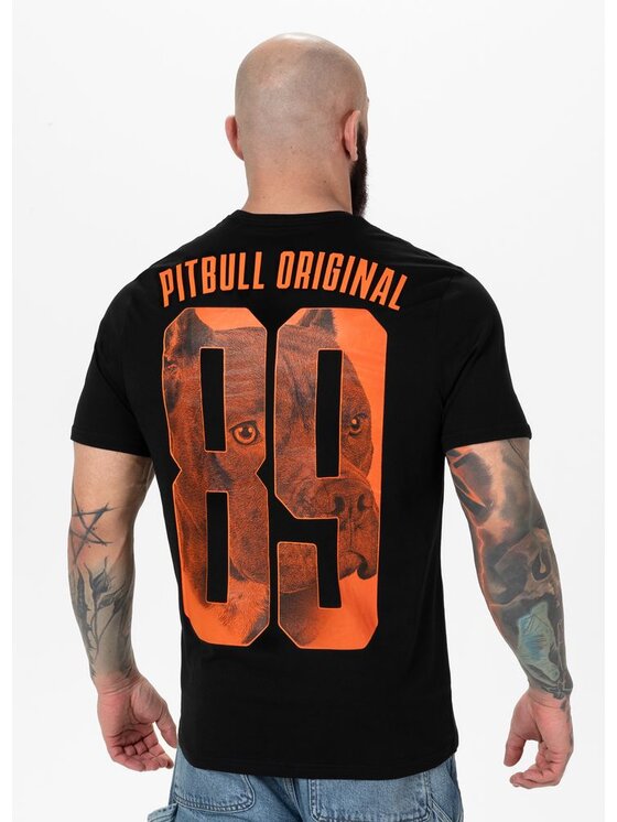 PITBULL PITBULL T-Shirt Koszulka Czarny Regular Fit