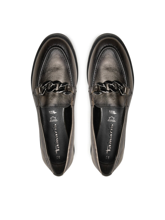 Tamaris Tamaris Chunky loafers 1-24201-41 Argento