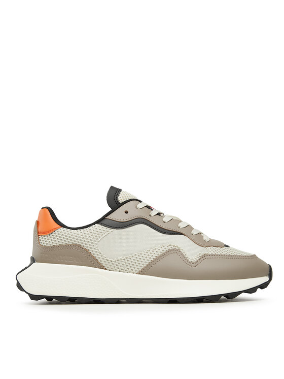 Tommy Jeans Tommy Jeans Αθλητικά Tjm Runner Mix Material EM0EM01259 Μπεζ