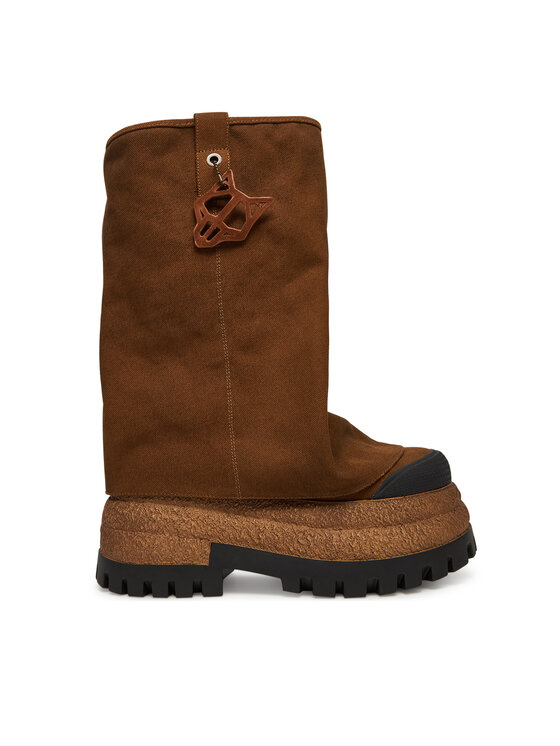 Naked Wolfe Naked Wolfe Bokacsizma Disturb Barna