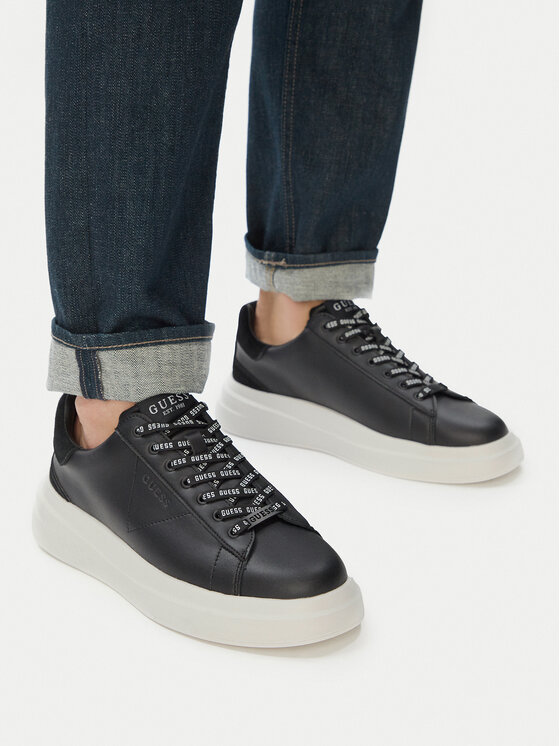 Guess Guess Sneakersy Elba FMPVIB SUE12 Czarny