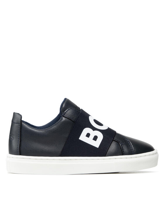 BOSS Boss Sneakersy J29291 M Granatowy
