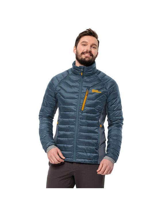 Jack Wolfskin Jack Wolfskin Giacca di transizione Jack Wolfskin Routeburn Pro Ins Jacket Blu scuro Regular Fit