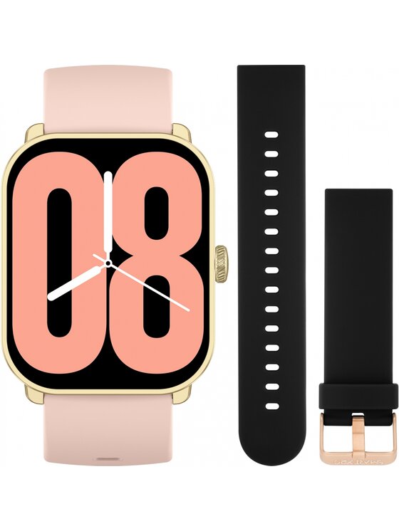 Smartwatch | Goudkleurige Kast | SMARTY2.0