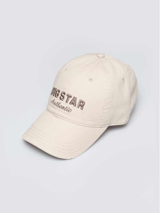 BIG STAR BIG STAR Czapka z daszkiem DENSA Kremowy