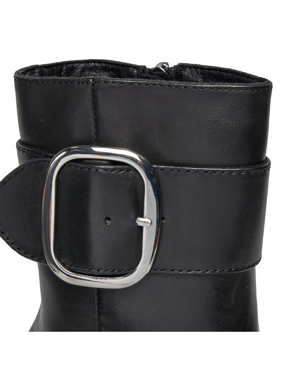 Steve Madden Steve Madden Čizme Siren Bootie SM11002628 SM11002628-017 Crna