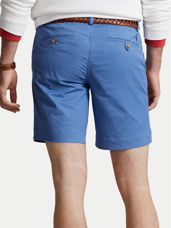 Polo Ralph Lauren Polo Ralph Lauren Pantalon scurți din material 710799213045 Albastru Slim Fit