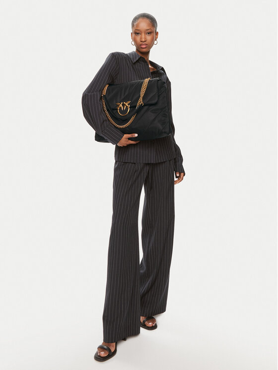 PINKO Pinko Дамска чанта Love Extra Puff Maxi Quilt Cl PE 24 PLTT 103347 A05F Черен