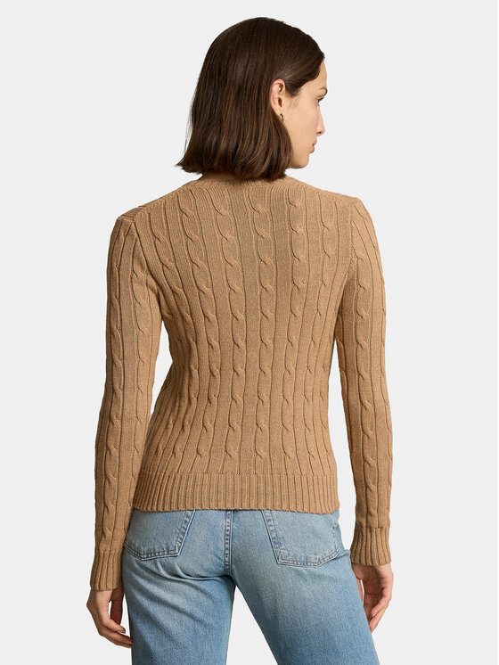 Polo Ralph Lauren Polo Ralph Lauren Kampsun Julianna 211943903002 Pruun Regular Fit