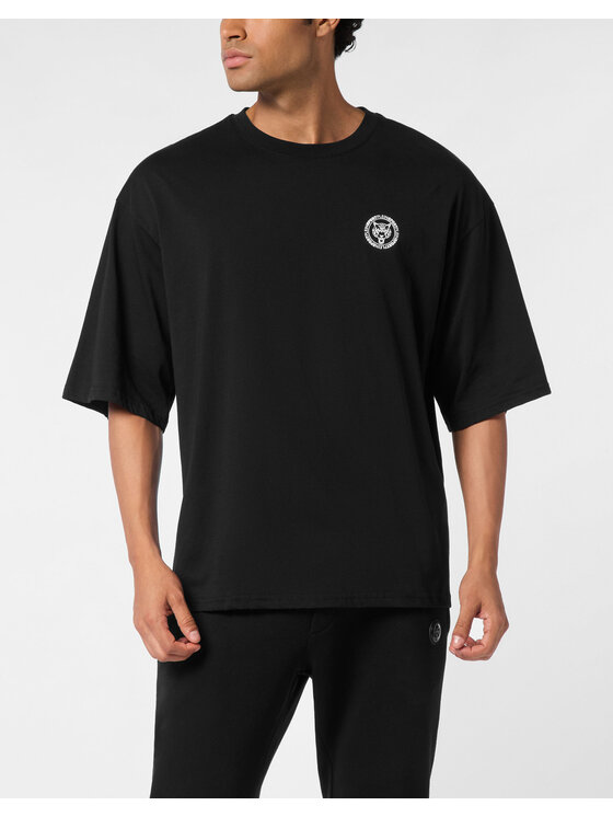 Plein Sport Plein Sport T-Shirt 23095 Czarny Regular Fit
