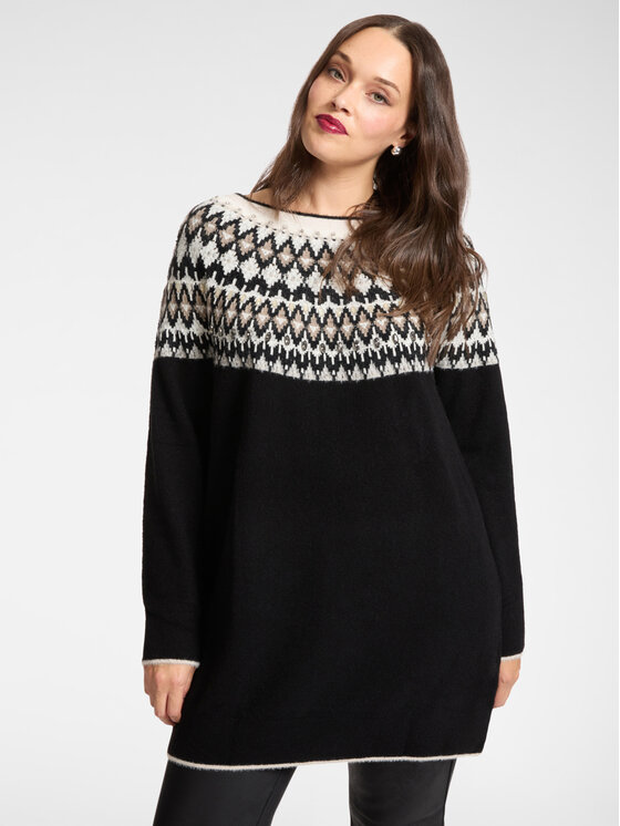 Elena Mirò Elena Mirò Maglione M508Z000643N0S2 Nero Regular Fit