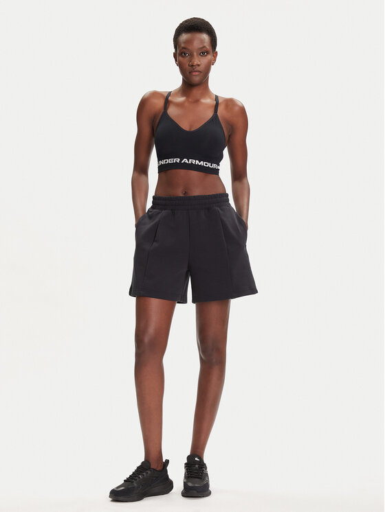 Under Armour Under Armour Sport-BH Ua Seamless Low Long Bra 1357719-001 Schwarz Compression Fit