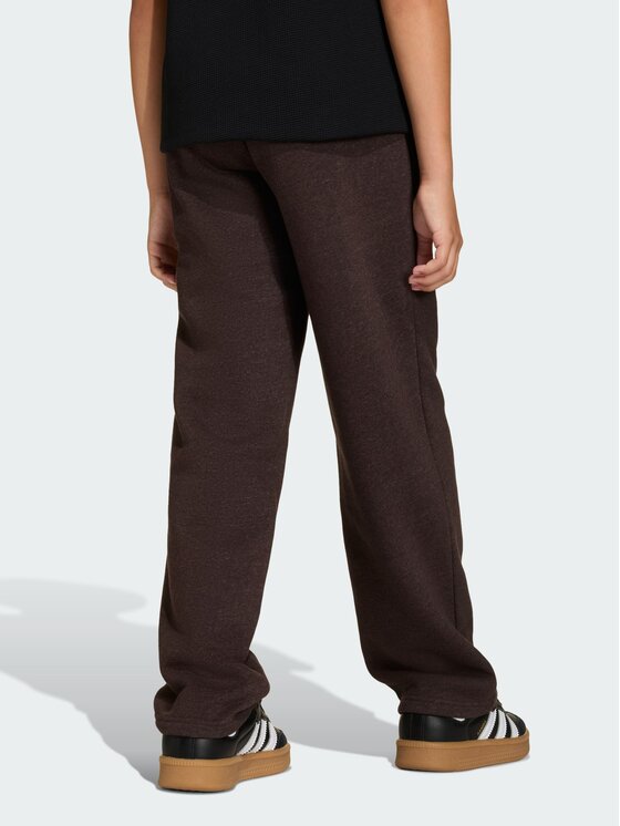 adidas adidas Spodnie materiałowe 159213 Brązowy Regular Fit