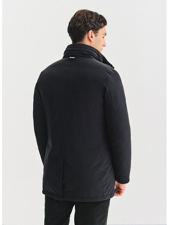 Pako Lorente Pako Lorente Kurtka przejściowa P25WF-5X-013 Czarny Classic Fit