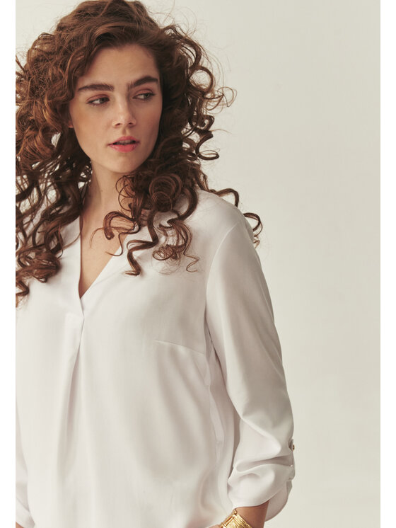 TATUUM Tatuum Blúzka ELMI 1 Biela Classic Fit
