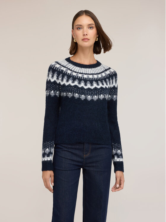 Motivi Motivi Maglione M526W004242N0S3 Blu Regular Fit