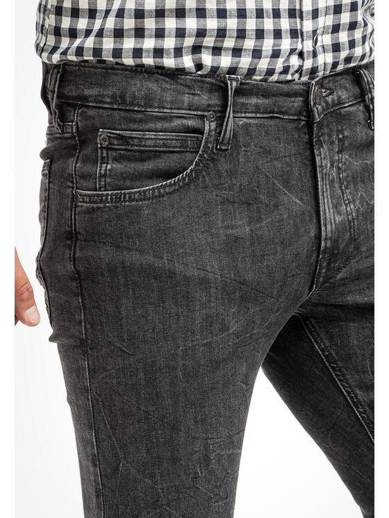Lee Lee Jeansy LUKE Szary Slim Fit