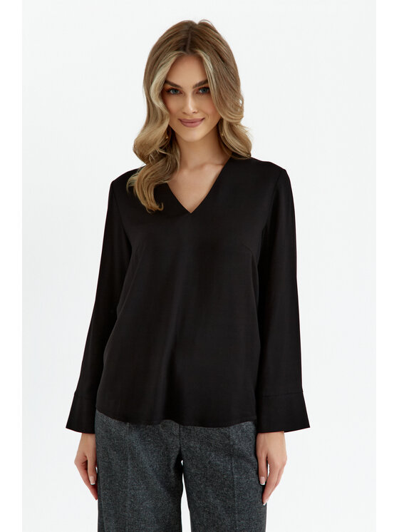 Stylove Stylove Halenka S391 Černá Curvy Fit