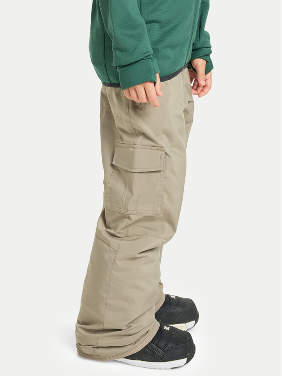 Quiksilver Quiksilver Pantaloni da snowboard Porter EQBTP03058 Beige Regular Fit