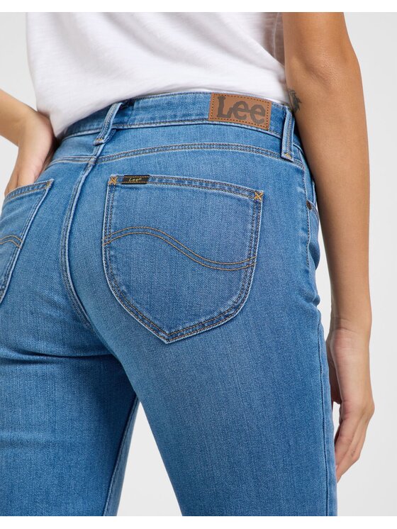 Lee Lee Jeans MARION STRAIGHT Blu Straight Leg