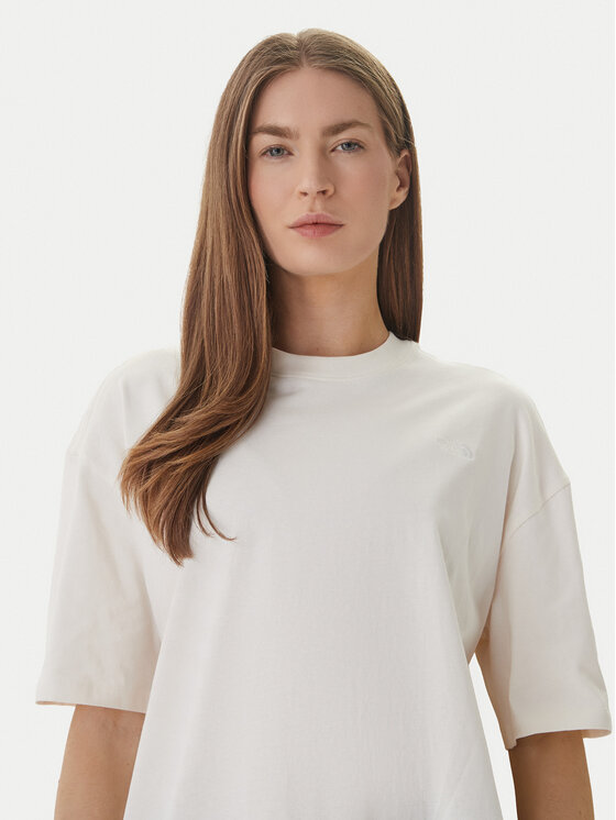 The North Face The North Face T-Shirt Essential Simple Dome NF0A8EVX Μπεζ Loose Fit